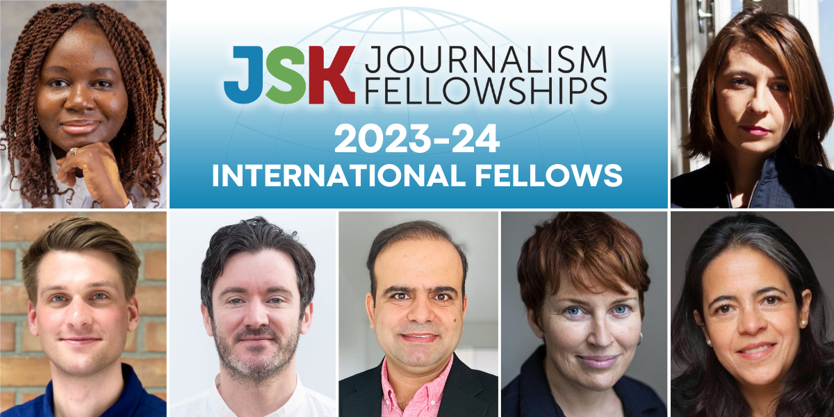 JSK names international journalism fellows for 2023-2024